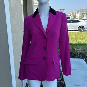 LAUREN RALPH LAUREN BLAZER JACKET TOP SIZE 0 MSRP $325.00 NWT